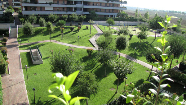 Parco interno del comprensorio Parco interno del comprensorio